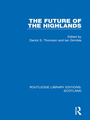 cover image of The Future of the Highlands